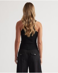 Decjuba - Ava Crew Neck Knit Tank