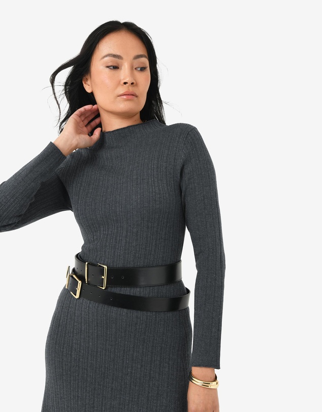 Forcast - Bambi Knit Midi Dress