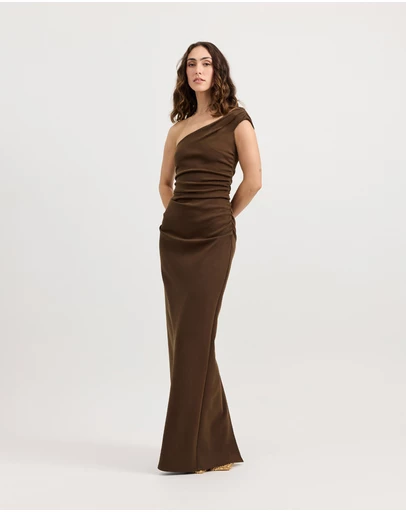 TOJHA - EMERY ONE SHOULDER MAXI DRESS