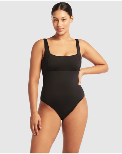Sea Level Australia - Essentials Square Neck One Piece
