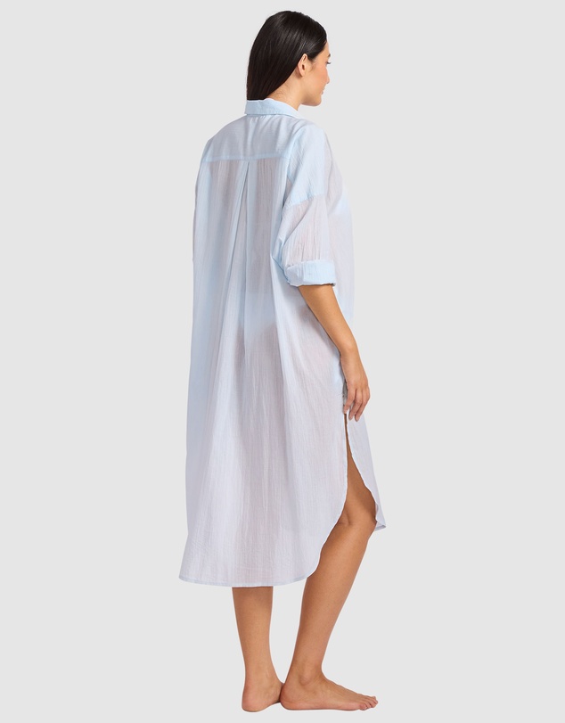 Seafolly - Cotton Voile Shirt Dress
