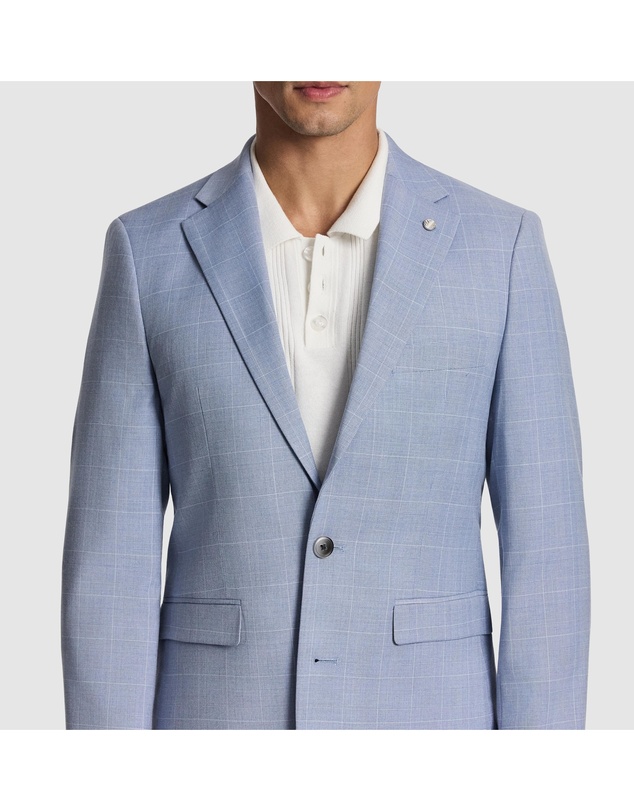 yd. - Pembroke Slim Check Suit Jacket