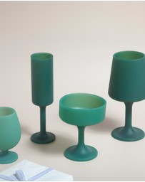 porter green - seff | silicone unbreakable champagne flutes