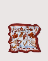 SMWR. by The Somewhere Co - Moon Court Silk Scarf