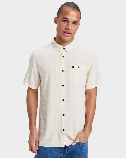 Quiksilver - Mens Safe Paradise Short Sleeve Shirt