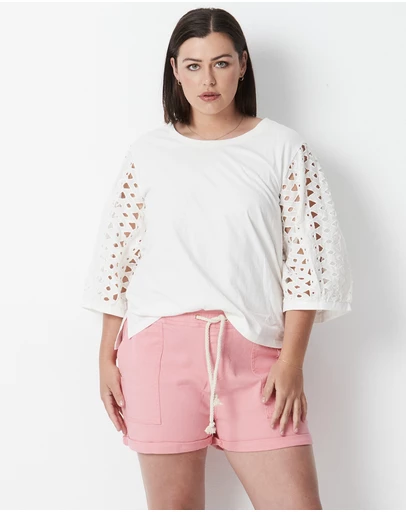 17 Sundays - Hazy Denim Shorts