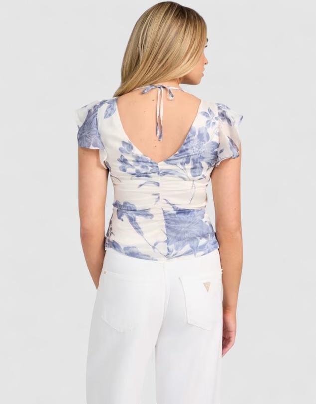 GUESS - Eco Melanie Chiffon Top