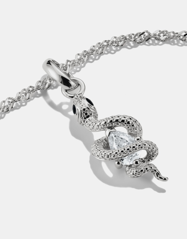 THOMAS SABO - THOMAS SABO Connect Charm snake with stone