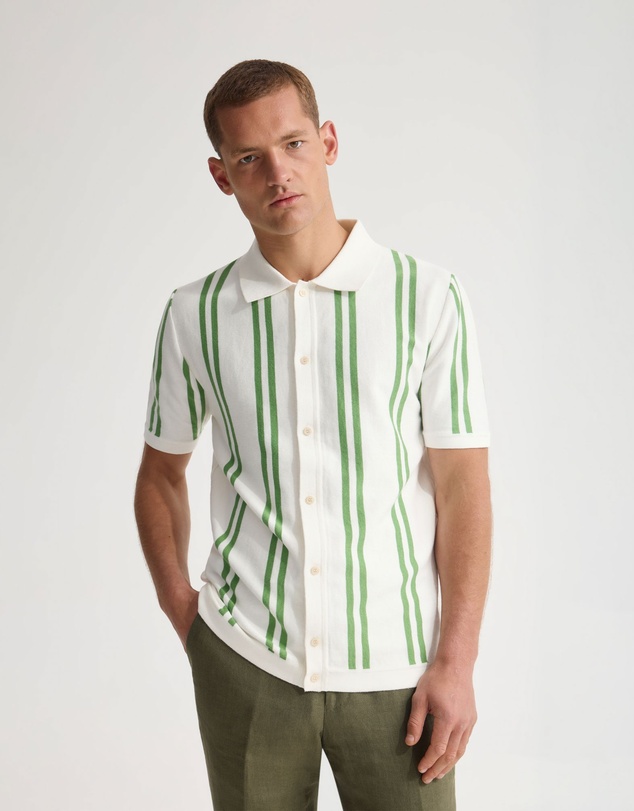 Oxford - Francisco Polo Collar Knit