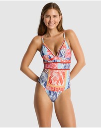 Sea Level Australia - Coco Island Cross Back Tri One Piece
