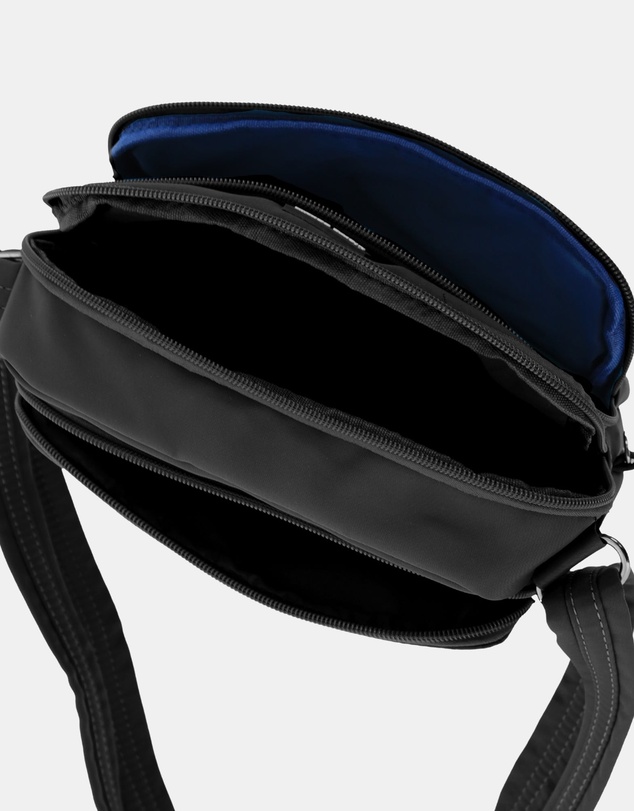 Pierre Cardin - Pierre Cardin Nylon Anti-Theft Cross Body Bag