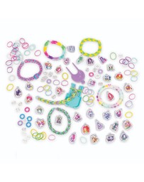 Nebulous Stars - Rainbow Loom - Charm Bracelet Set
