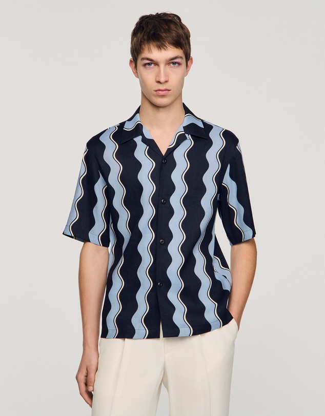 Sandro - Waves Mc Shirt