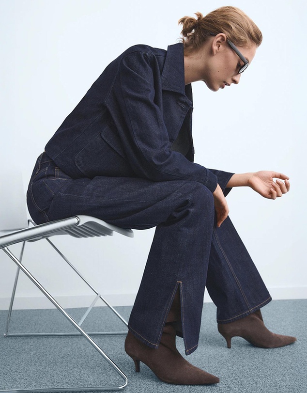 M.N.G - Straight-Leg Jeans With Openings