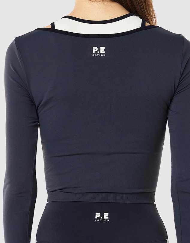 P.E Nation - Sutton LS Cropped Top