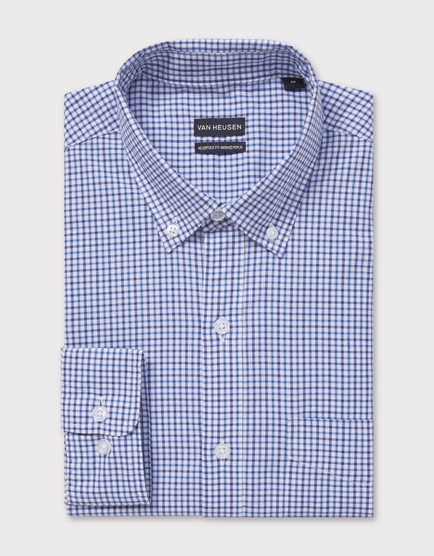 Van Heusen - Washed Poplin Casual Shirt