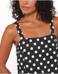 Petal & Pup - Lulu Set - Black Polka Dot