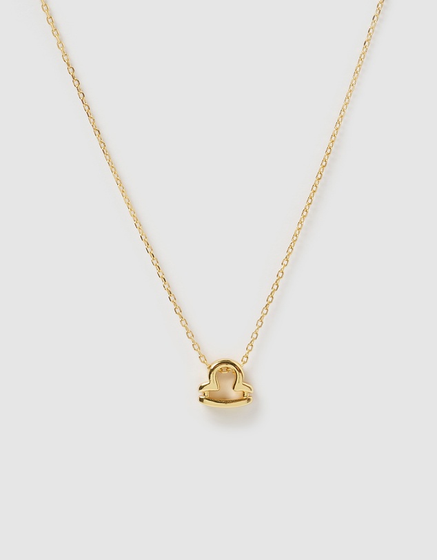 Izoa - Libra Star Sign Symbol Necklace