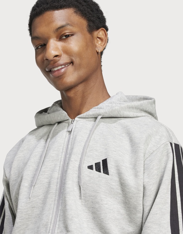 adidas Sportswear - Essentials 3-Stripes Fleece Hoodie Mens