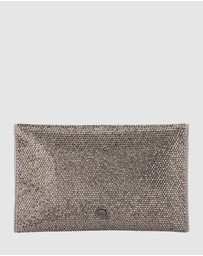 Olga Berg - Cara Crystal Envlope Clutch