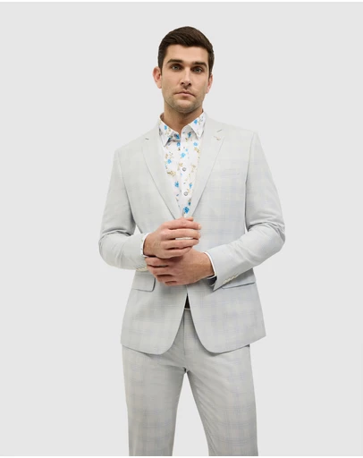 Politix - Prince Of Wales Check Tailored Jacket