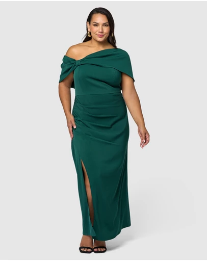 Pink Dusk by Curve Project - Damn Fine Maxi Dress