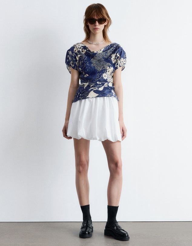 & Other Stories - Draped Cowl-Neck Top