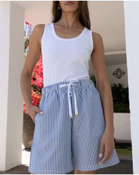 CAMIXA - Panthea Linen Shorts