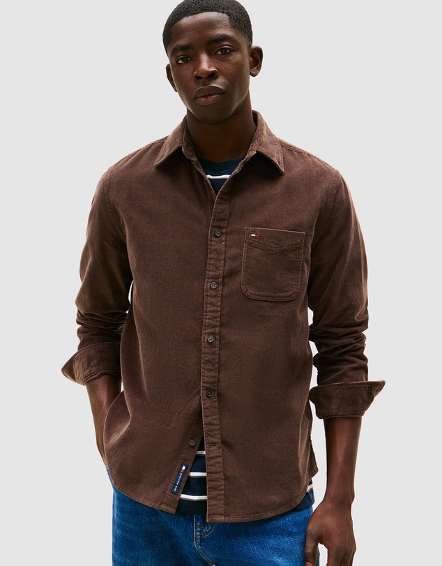 Tommy Jeans - Regular Baby Cord Shirt