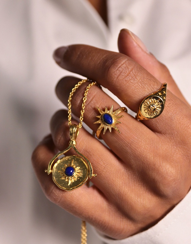 Ottoman Hands - Sunray Signet Ring