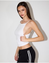General Pants Co. Basics - Strappy Boatneck Top