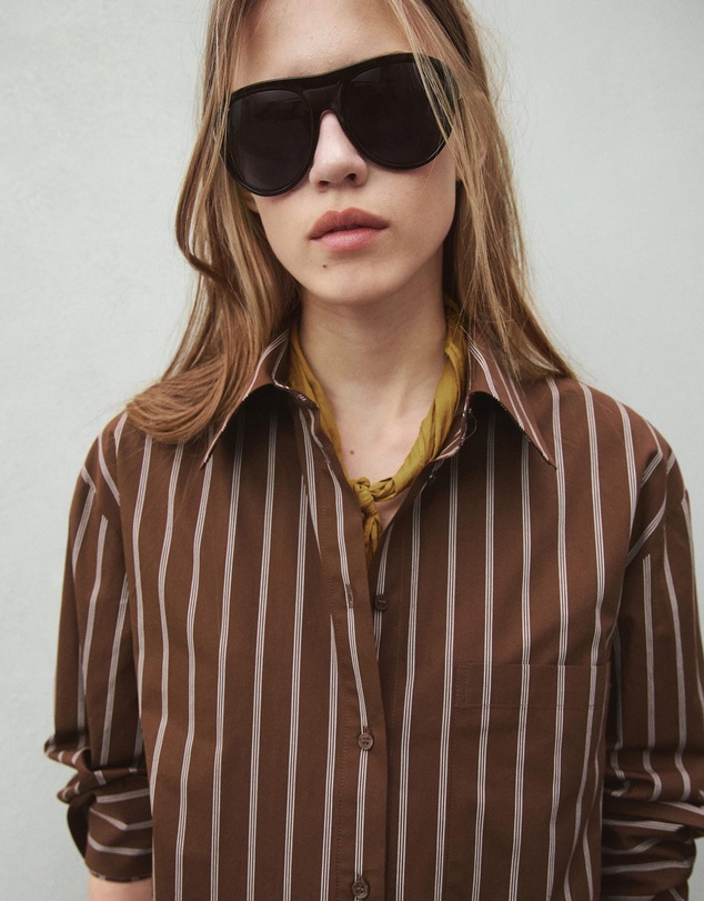 M.N.G - Pocket Striped Shirt