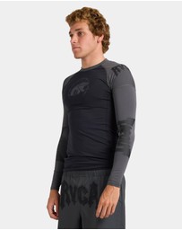 RVCA - Mens Tapout Long Sleeve Rashguard