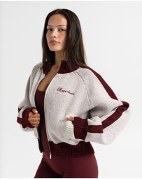 HyperLuxe The Label - Knit Track Jacket