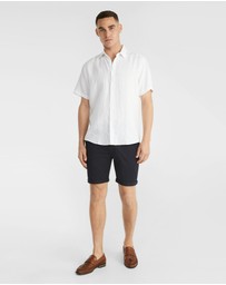 yd. - Lewis Pure Linen Shirt