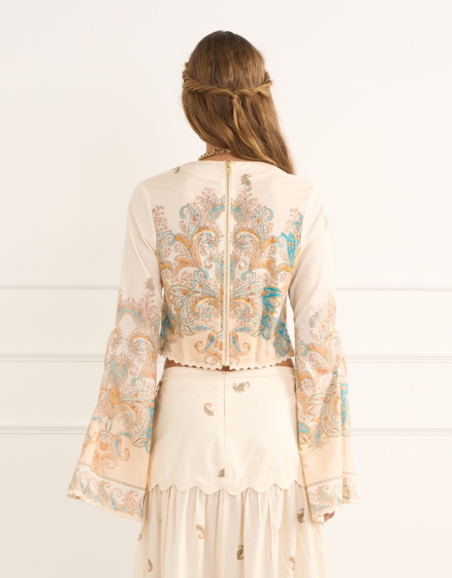 Heaven Australia - Tapestry Anya Long Sleeve Top