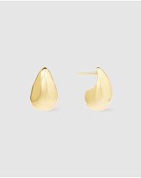 Wanderlust + Co - Teardrop Classic 20mm Stud Earrings