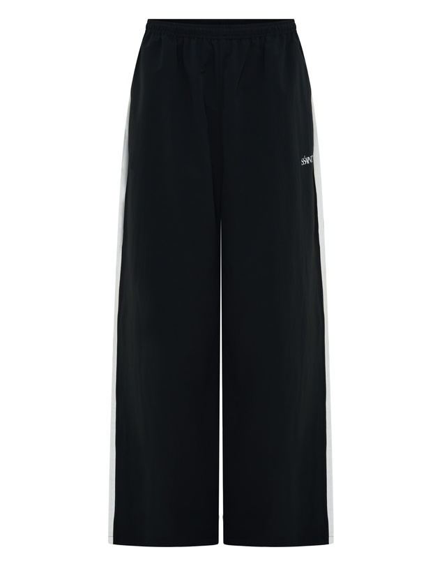 SSAINT - Fight Night Windbreaker Pant - Black