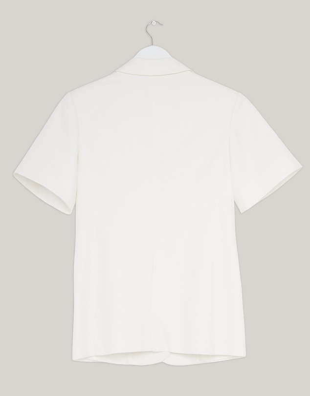 Revibe - Repaired Shona Joy Felix Short Sleeve Blazer - AU 8
