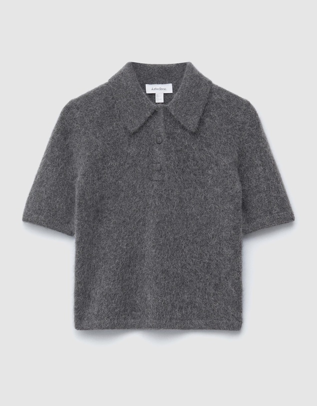 & Other Stories - Brushed Knit Polo T-Shirt