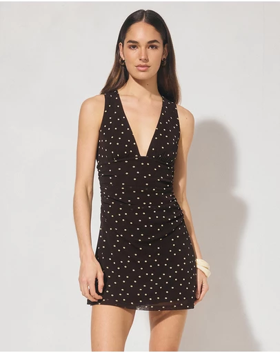 MON RENN - Halston Mini Dress