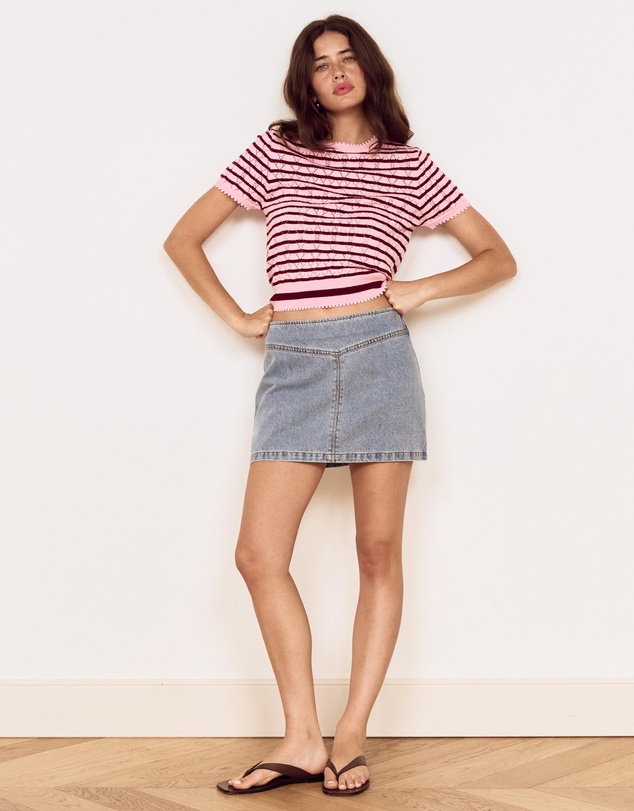 MINKPINK - Calla Knit Tee