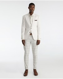 yd. - Reece Linen Blend Blazer