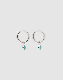 Najo - Heavenly Turquoise Silver Earring