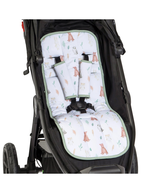 All 4 Ella - Ice Cooling Pram Liner Forest Friends