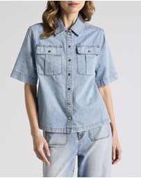 David Lawrence - Gacia SS Denim Shirt