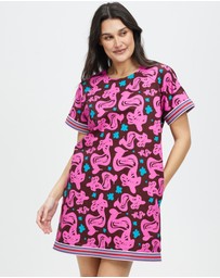 The Social Outfit - Sports Raglan Dress - Storyteller