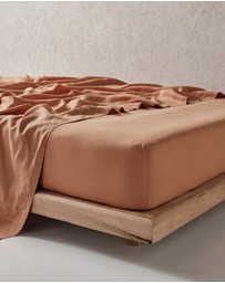 Linen House - Nimes Pure Linen Fitted Sheet