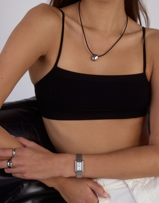 CENDRE - Jean Necklace | Silver