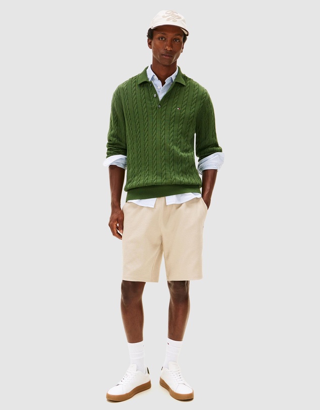 Tommy Hilfiger - Seersucker Sweatshorts